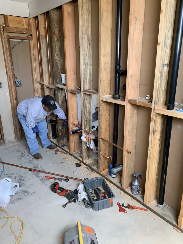 Commercial rough-in plumbing for Commercial Plumbing in Indian Shores
